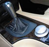 BMW E60 5 Series Black Leather  and Chrome Selector